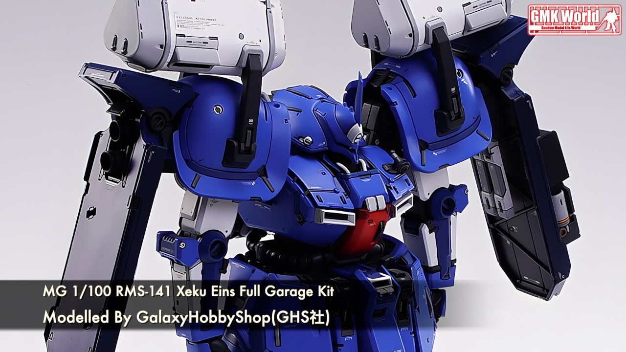 MG 1/100 RMS-141 Xeku Eins Full Garage Kit - Custom Build(ゼク・アイン)