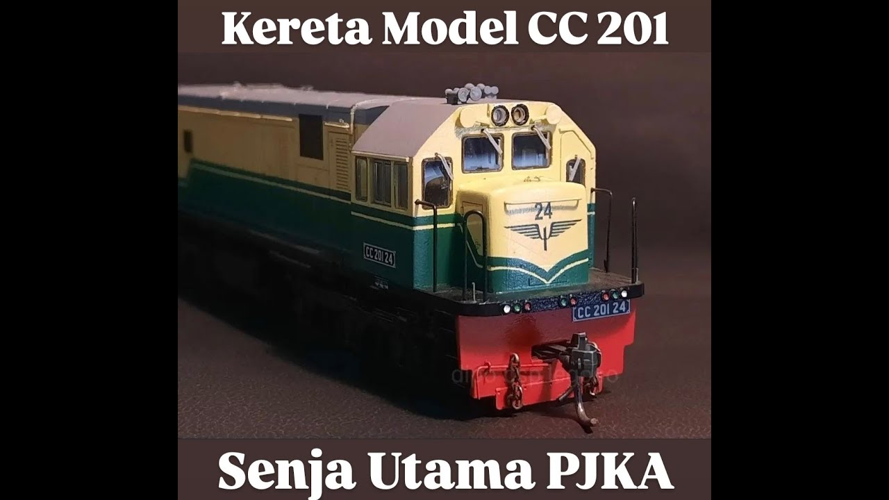[UNBOXING] KERETA MODEL CC 201 + SENJA UTAMA DCC SOUND SKALA HOm ( 1/87 , 12mm Gauges )
