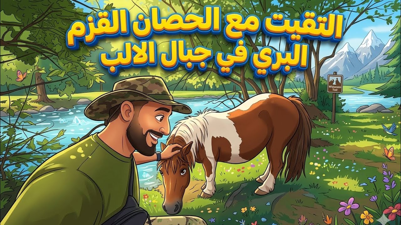 ‏صورة أقصر حصان بري في ‏أوروبا ￼ ‏في سويسرا وفرنسا  