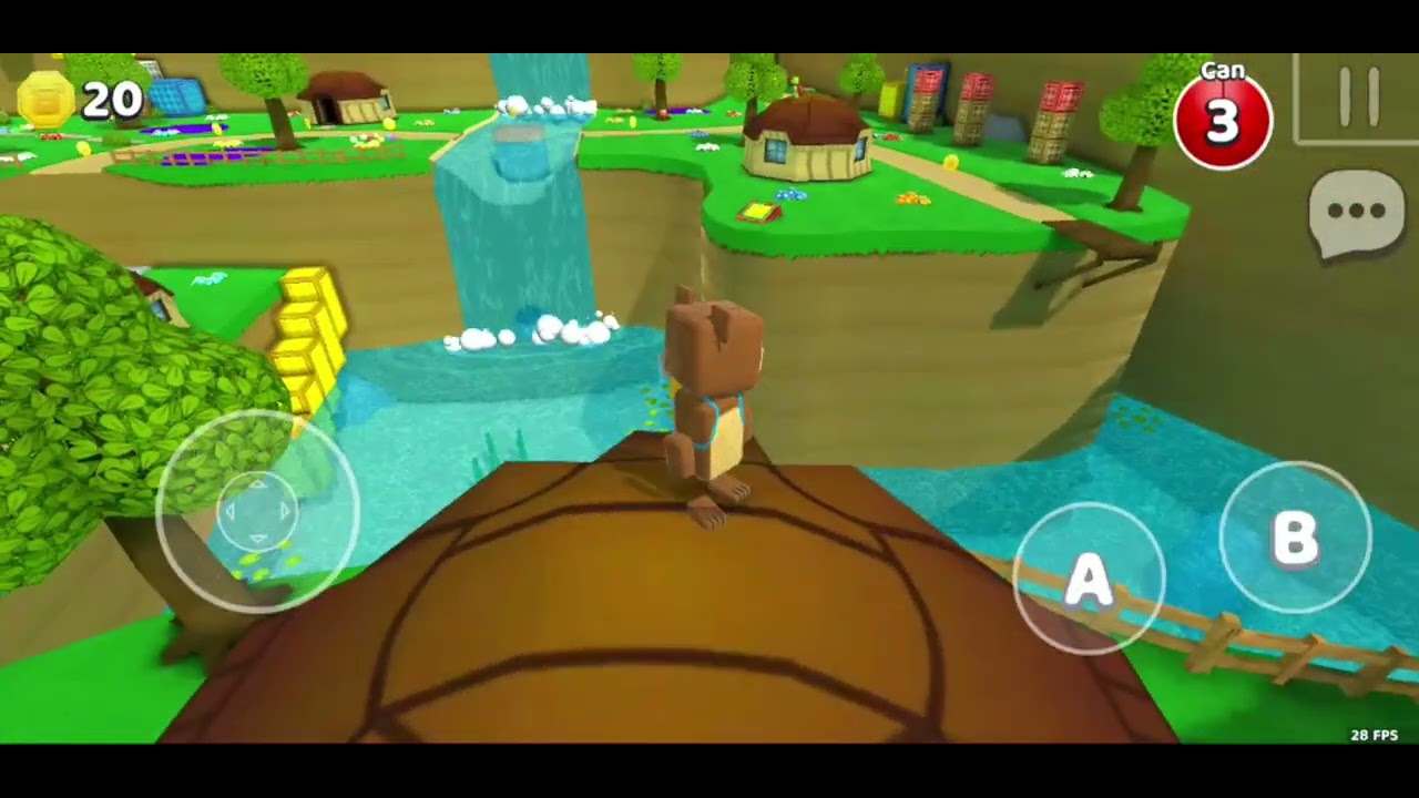 Super Bear Adventure 1.Bölüm (kaplumbağa Köyü)