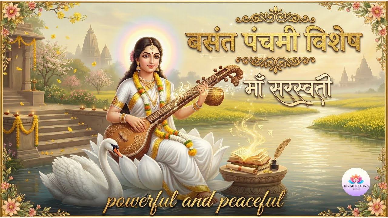 Basant Panchami Special 🌼Attract wisdom & Inner Peace | Peaceful and powerful 🙏🎶