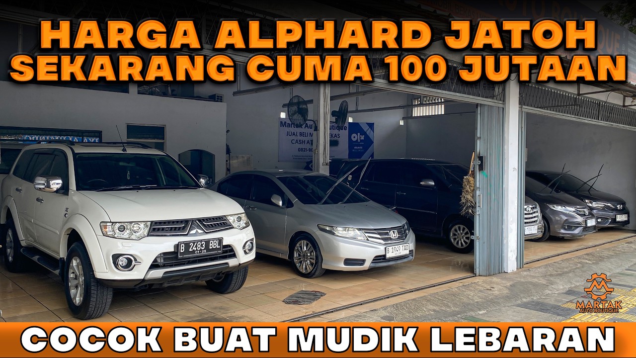 MURAH BANGET HARGA MOBIL ALPHARD BEKAS DI TAHUN 2026 TINGGAL 100 JUTAAN