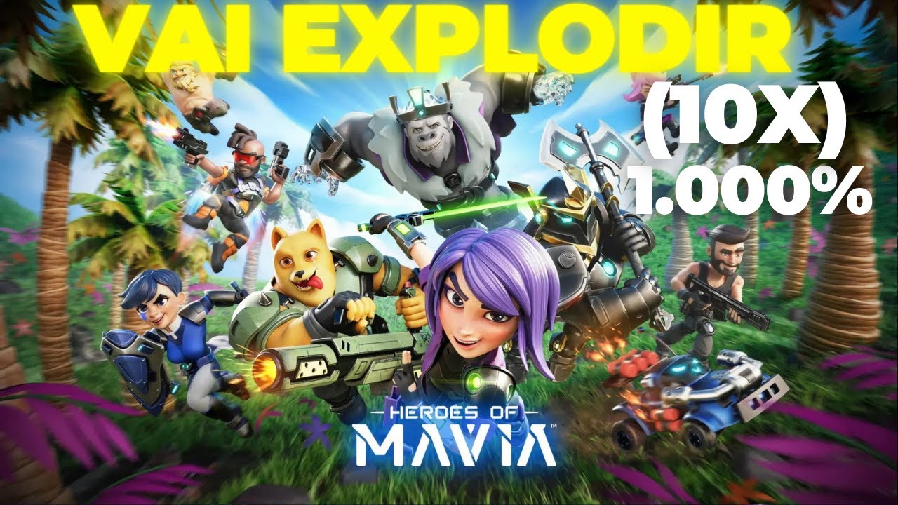 HEROES OF MAVIA (MAVIA) - CRYPTOGAME COM PARCERIAS GIGANTESCAS E MUITO POTENCIAL PARA EXPLODIR