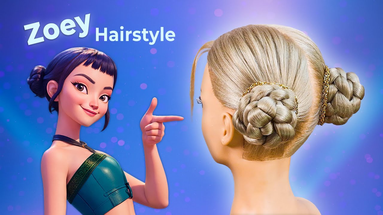 Прическа Зои [пошаговая инструкция] | Урок по созданию прически в стиле K-pop «Охотники на демонов»