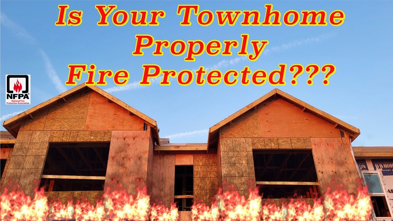 Your Townhouse Firewall Constructed Correctly?