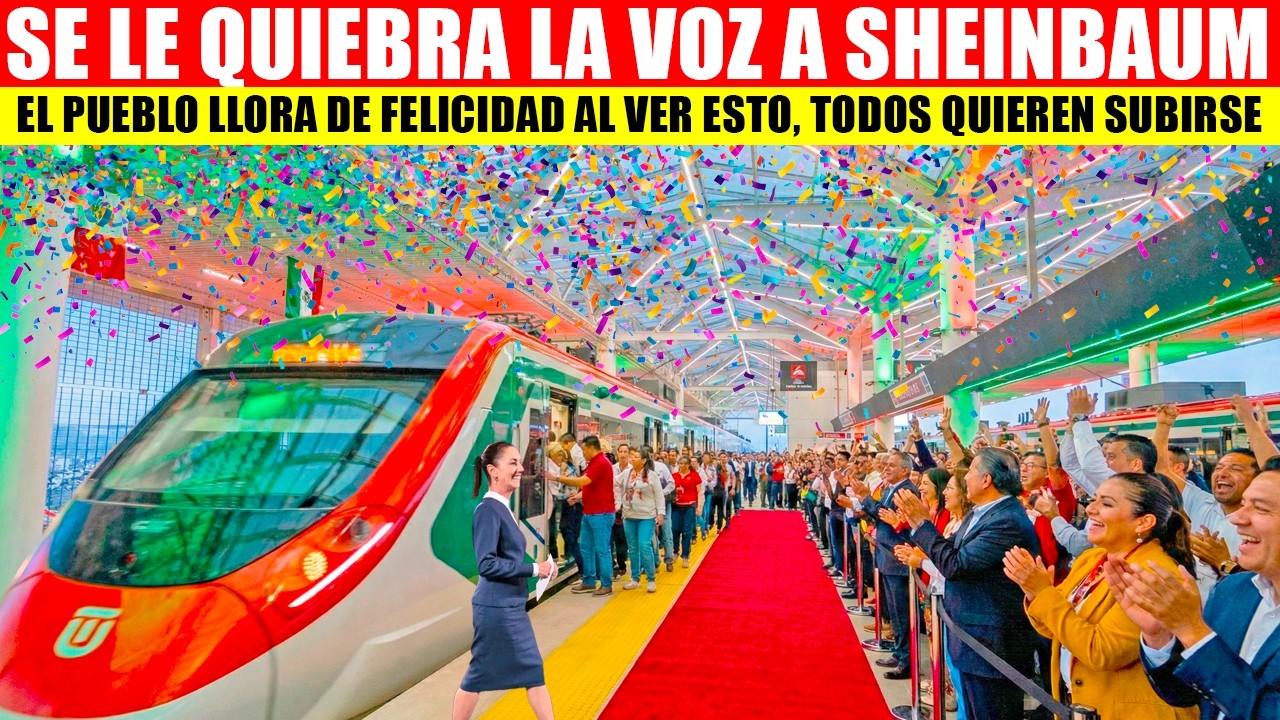 🇲🇽🦅SE LE QUIEBRA LA VOZ A SHEINBAUM AL PRESENTAR ESTO, EL PUEBLO LLORA DE FELICIDAD