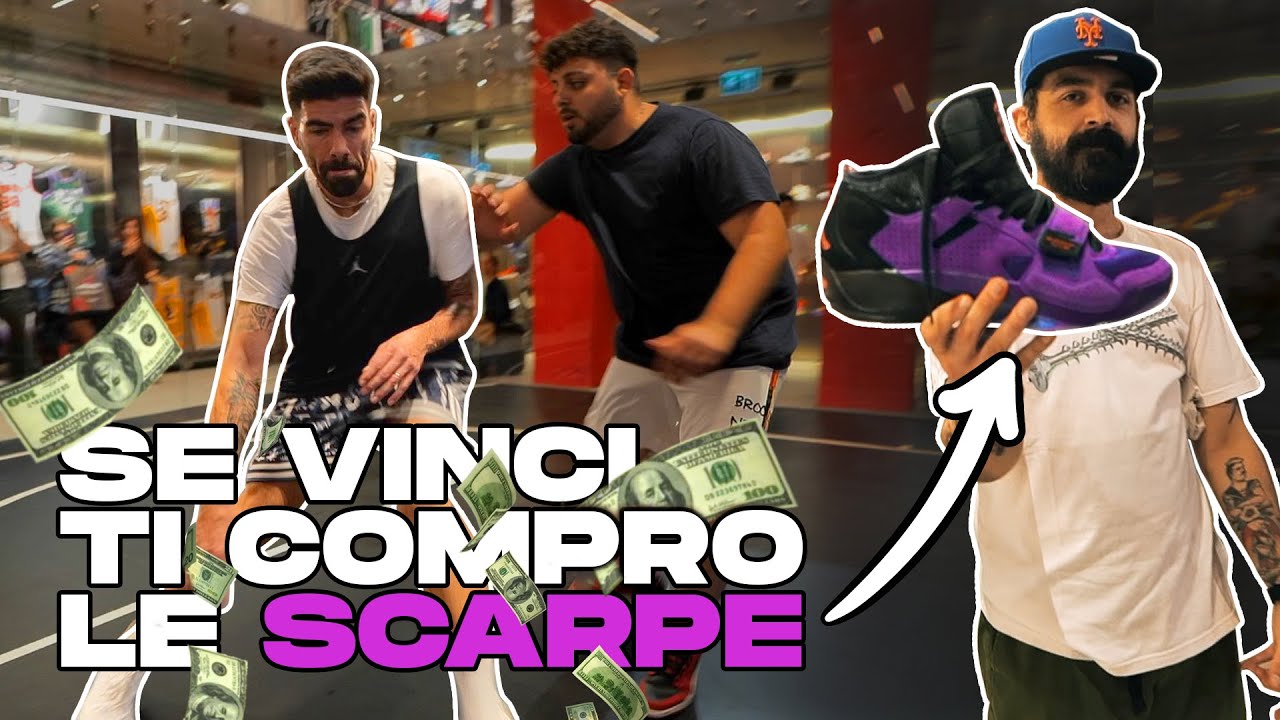 BATTIMI 1vs1 E TI REGALO LE SCARPE CHE VUOI!!