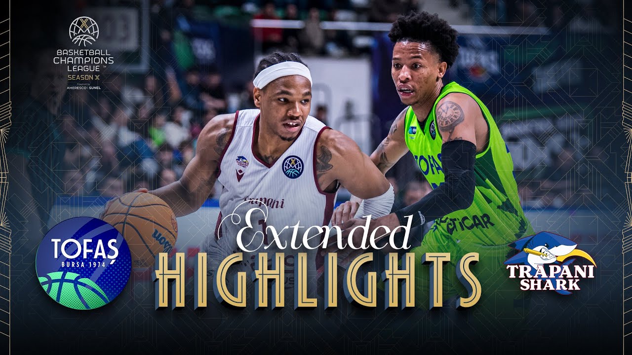 Tofas Bursa v Trapani Shark | Full Game Highlights | #BasketballCL 2025-26
