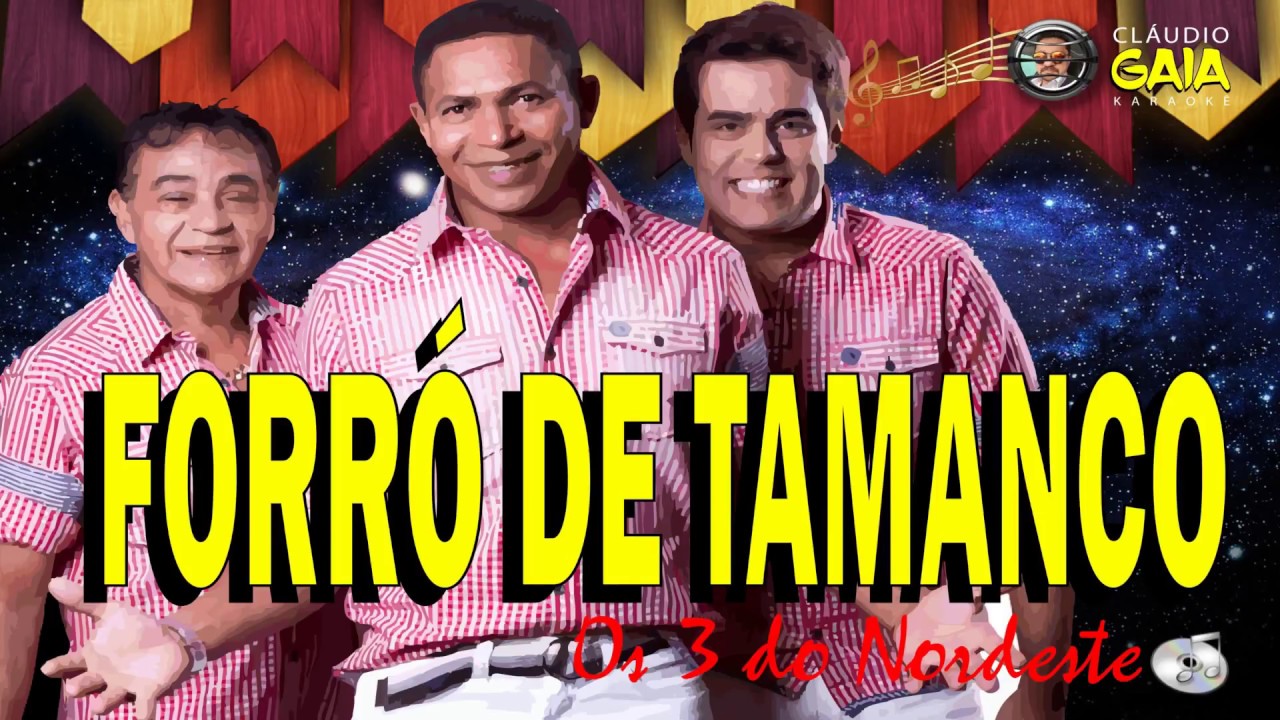 FORRÓ DE TAMANCO = OS 3 DO NORDESTE - KARAOKÊ