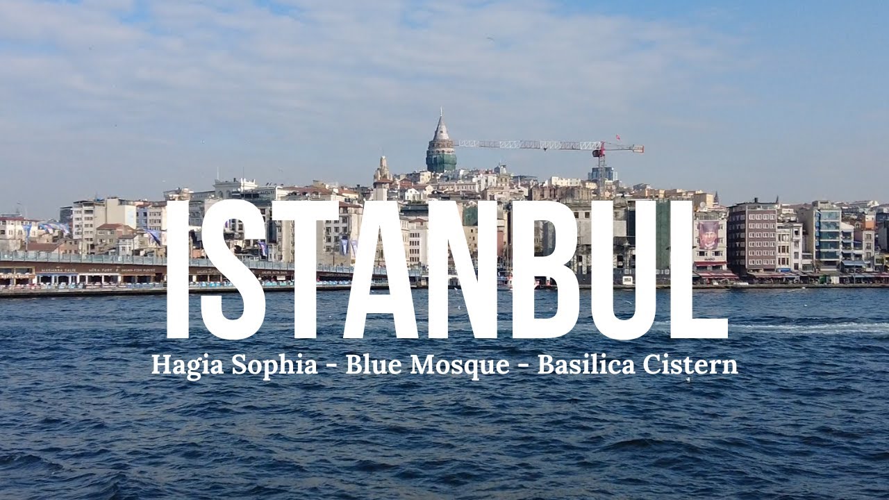 Visiting Hagia Sophia, Blue Mosque, Basilica Cistern, historical city | Istanbul Vlog, Part 1