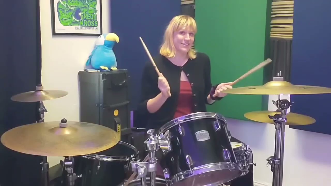 Mindee's mini drum lessons #111 - Bass drum groove exercise