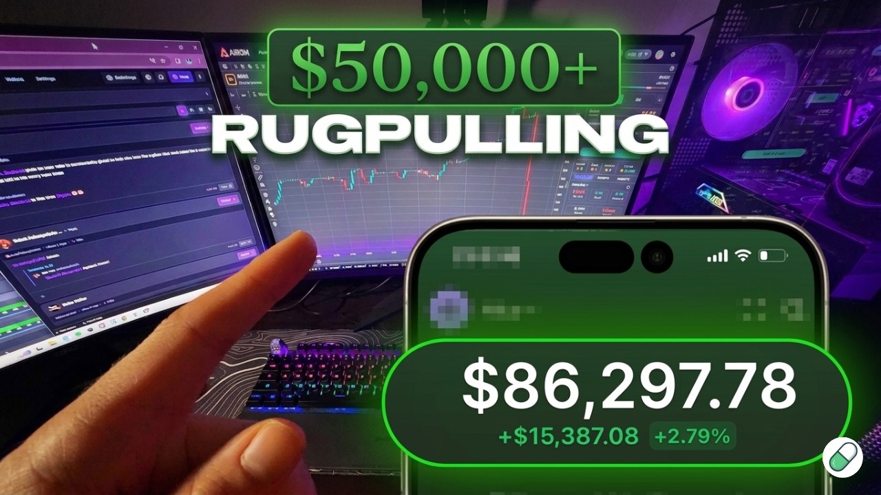 How I Launched A Viral Meme Coin Worth Millions in Crashing Crypto Market. Rugpull 2026