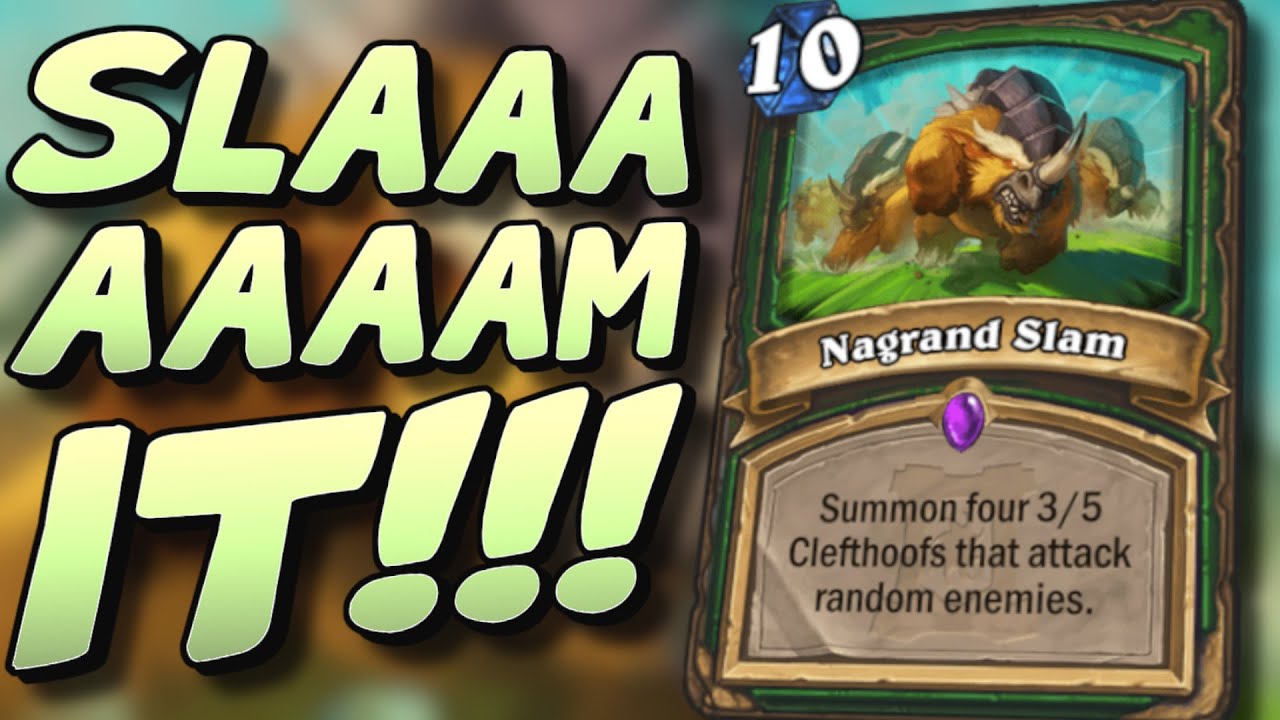 SLAAAAAAMING IT! - Highlander Hunter | Standard | Hearthstone