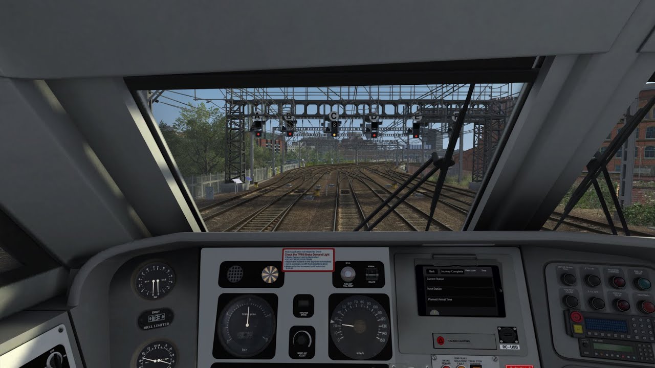 Train Sim Classic 1A13 0656 Skipton to London Kings Cross MaxTracks Leeds North West Route