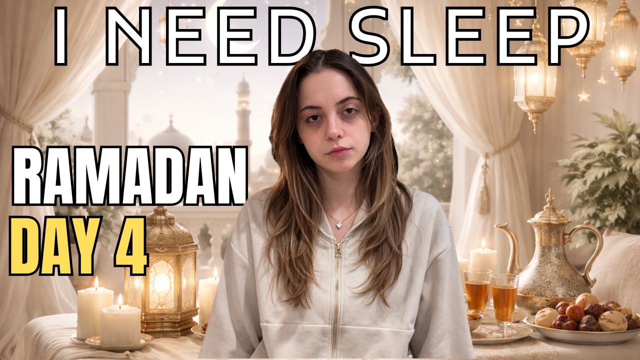 RAMADAN day 4 (my first day of fasting) VLOG