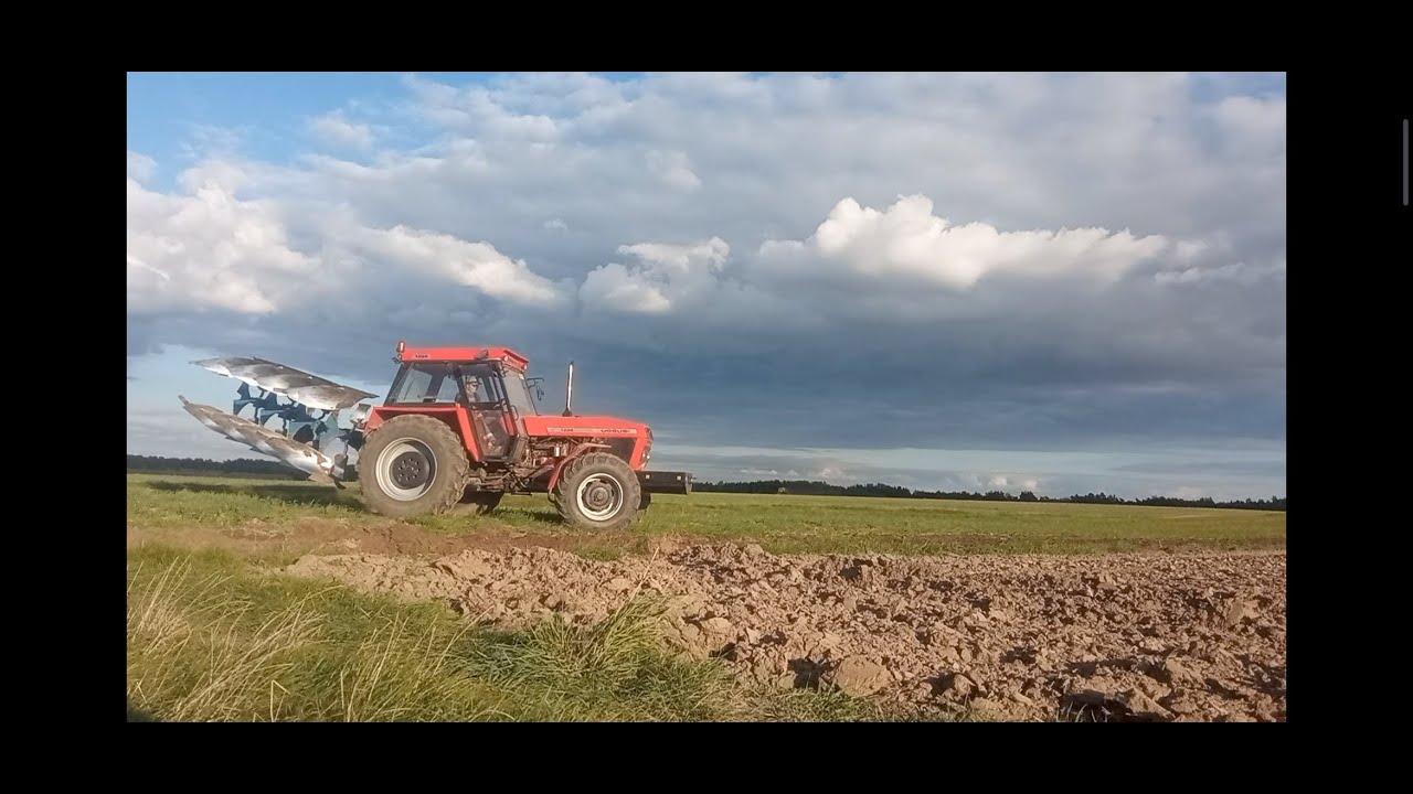 Orka 2022. Orka pod zboża zimowe oraz obornik. Ursus c360 & 1224 & Rabe Werk
