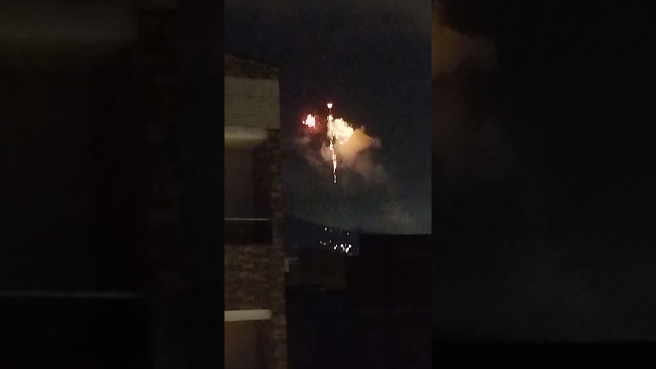 Globo con pólvora en el Pedregal 