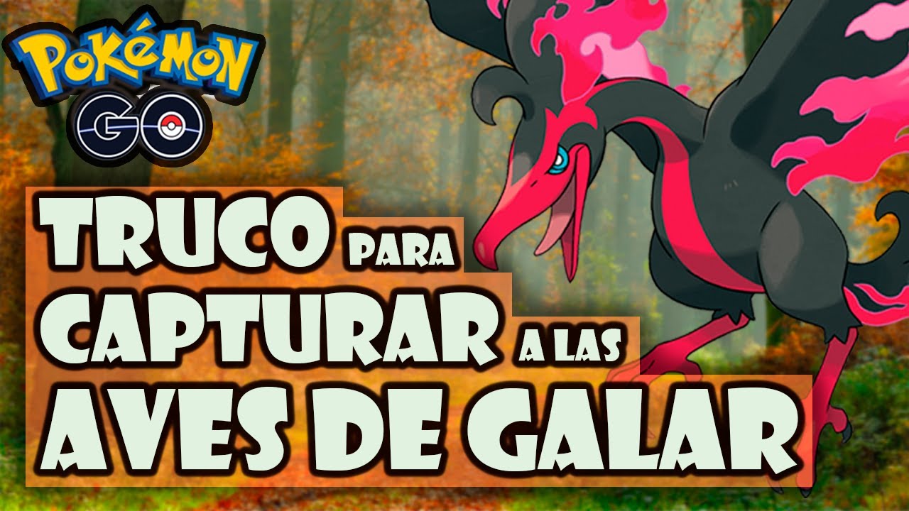 🚨🚨Truco🚨🚨Como Capturar🚨 🤩Aves Legendarias Galar🤩