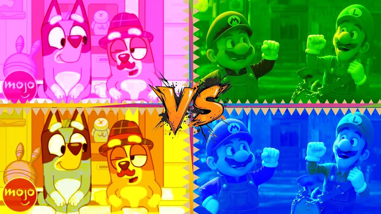 Bluey's Epic | Super Mario | Coffin Dance Cover 🎶 | Hilarious Family Fun!