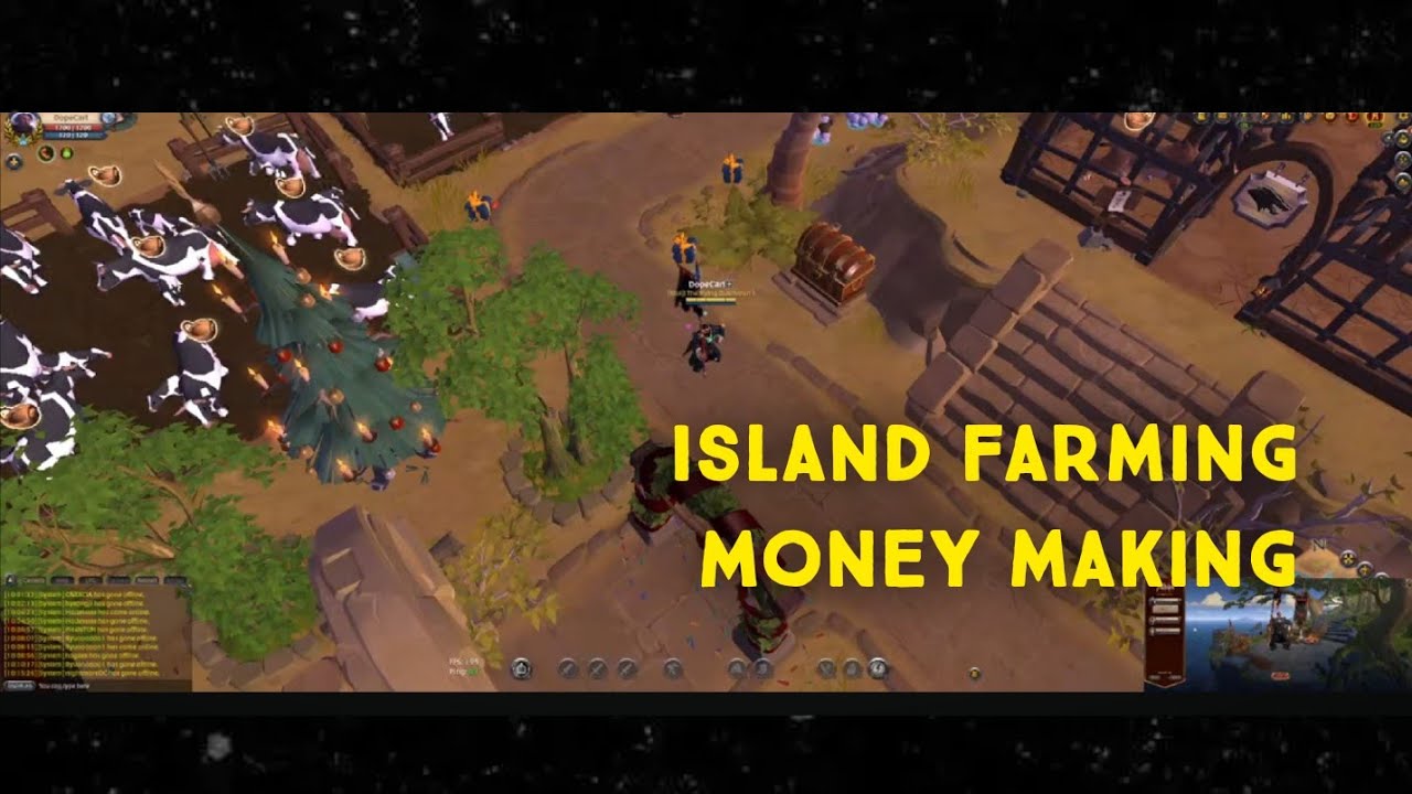 Island Farming Money Making Albion Online