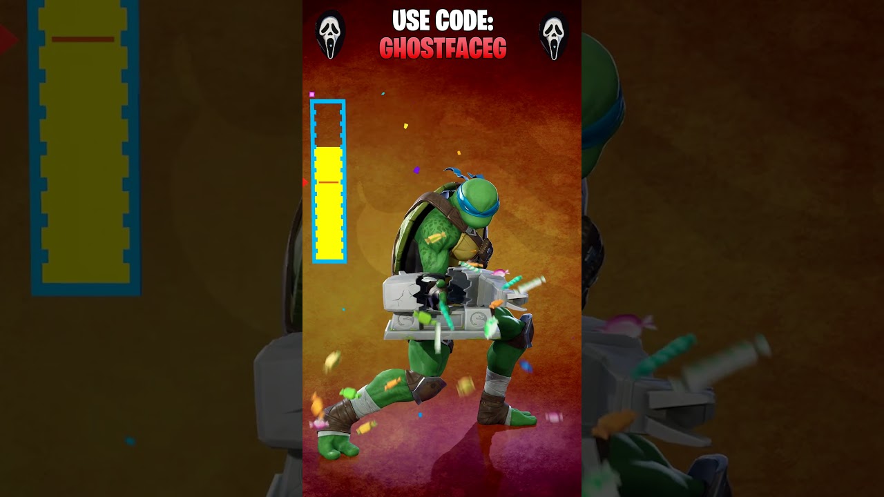 Leonardo TMNT - Test Your Might - Fortnite Emote #fortnite #fortnitedances