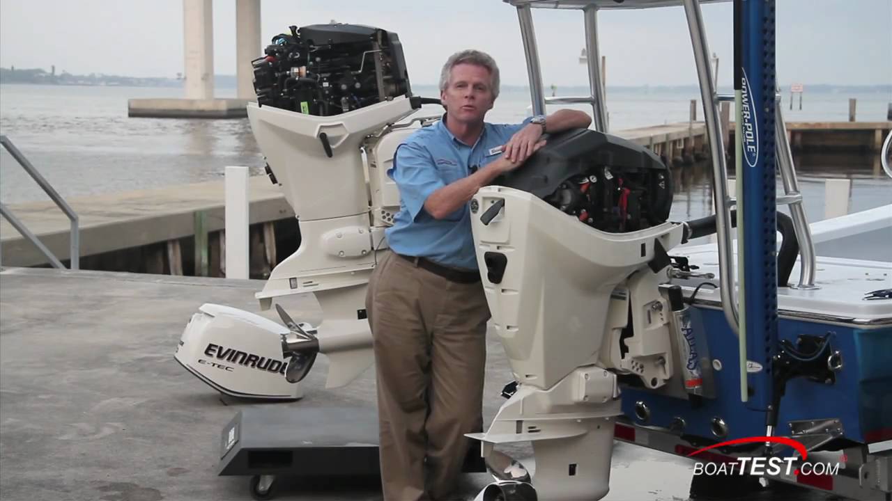 Тест производительности подвесного двигателя Evinrude E-TEC мощностью 115 л.с. 2011 г. — BoatTest...