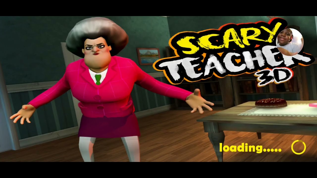 Playing scary teacher 3d