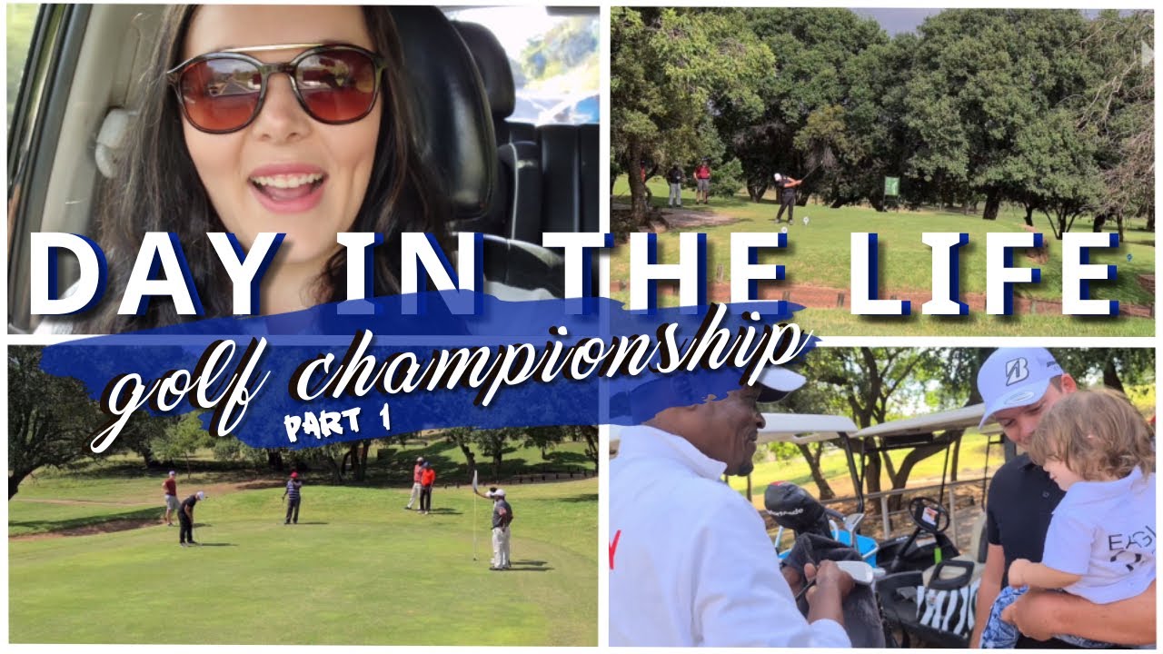 Day in Life - My Husbands First Golf Championship Vlog - PART 1