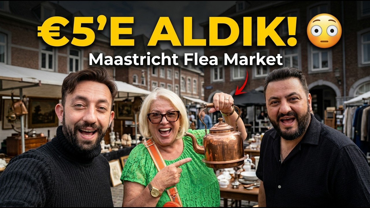 Maastricht Flea Market 🇳🇱 | Rare European Antiques & Hidden Treasures! #maastricht 2