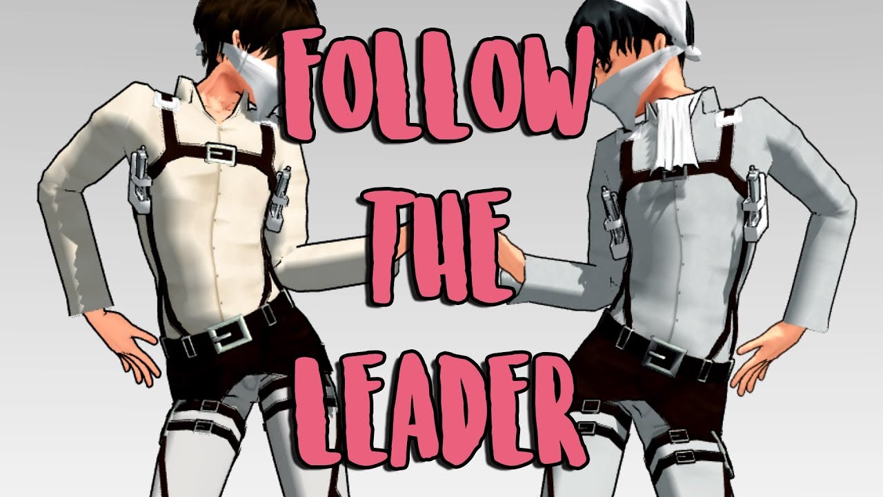 (進撃の巨人)【Levi Ackerman - Follow The Leader】MMD ♡