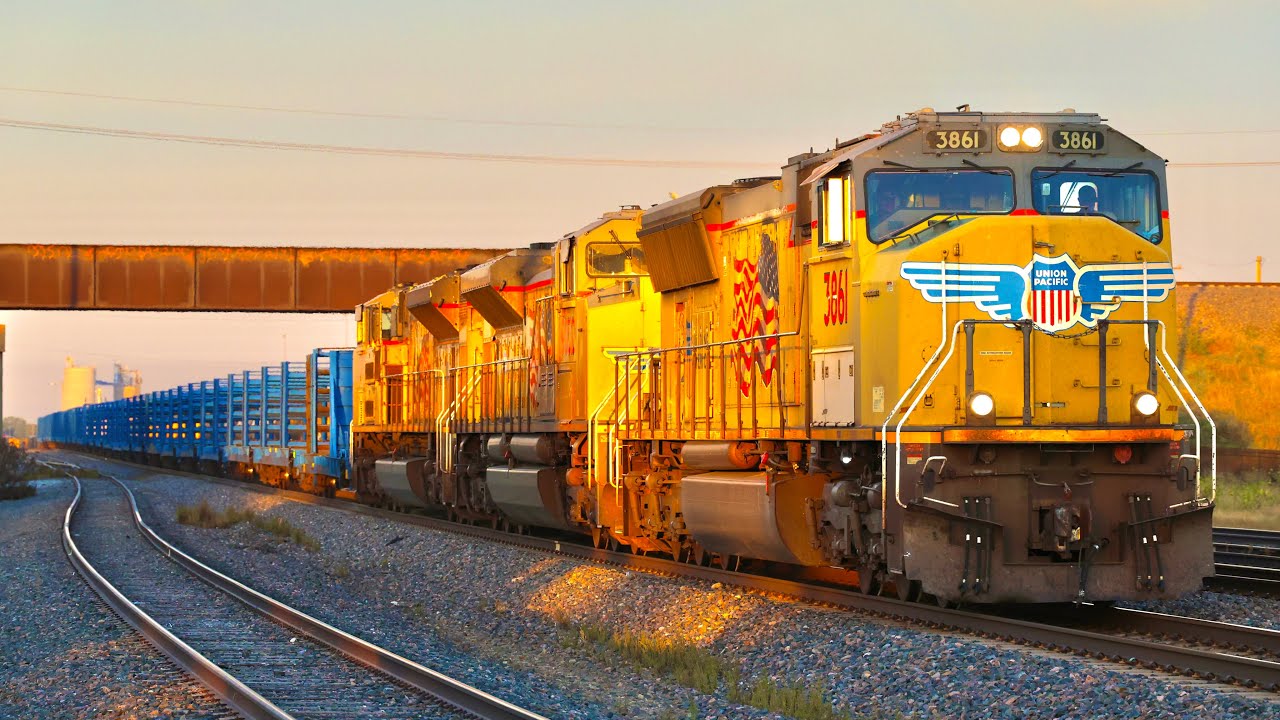 Union Pacific Action throughout Nebraska & Iowa on the UP Transcon! September, 2025