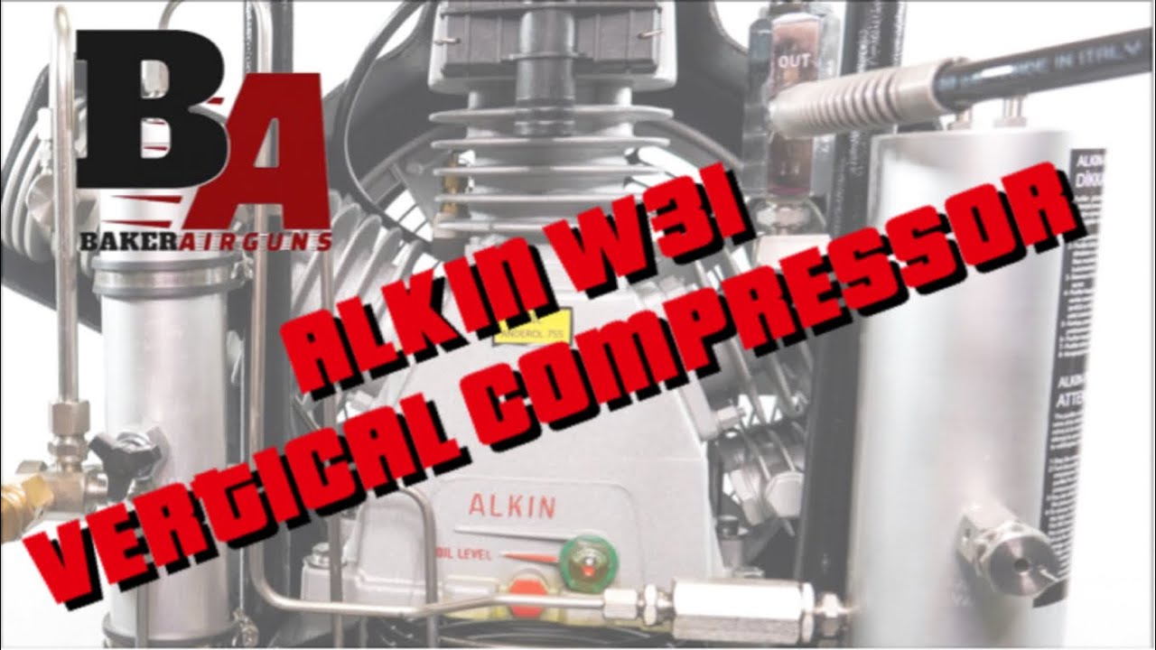 Airgun Compressor: Alkin W31 Vertical