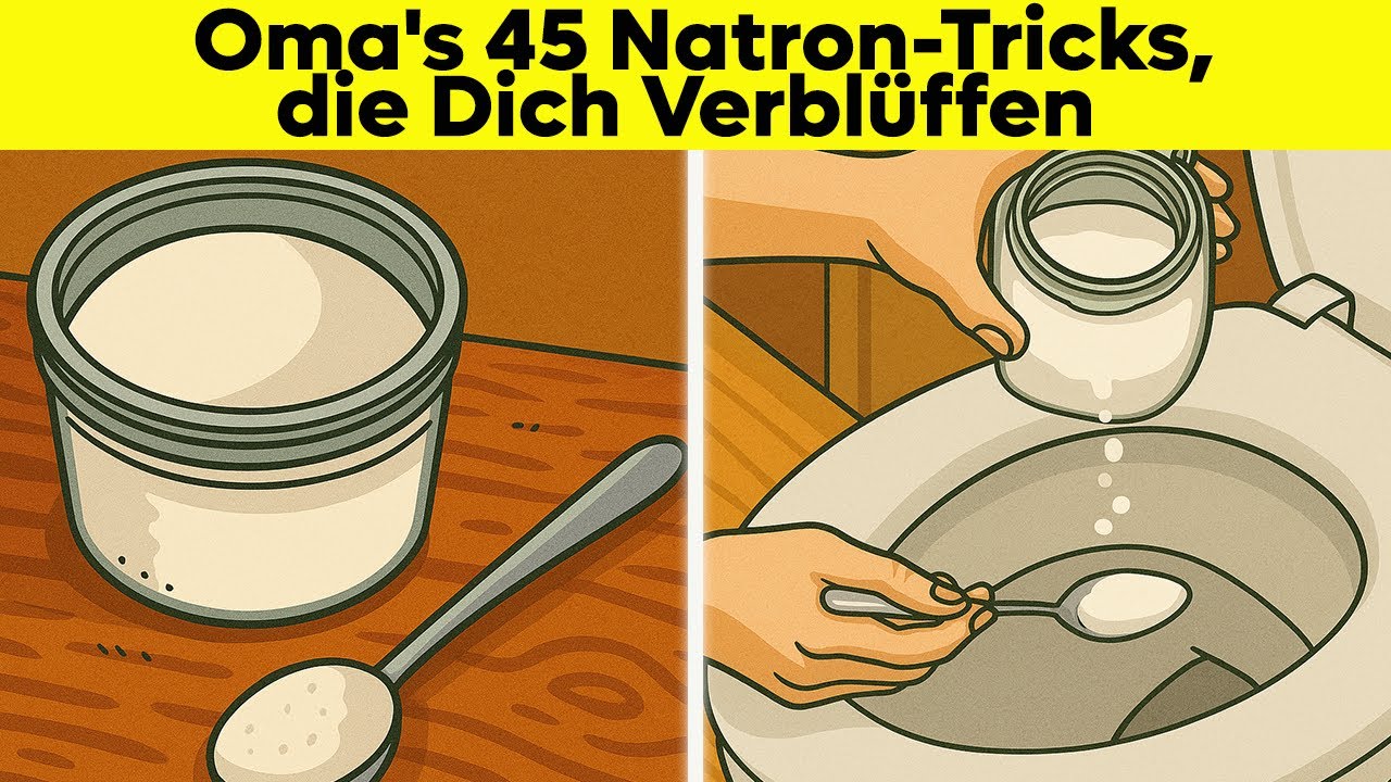Oma's 45 Natron-Tricks, Die Dich Verblüffen Und Deinen Alltag Erleichtern Werden!