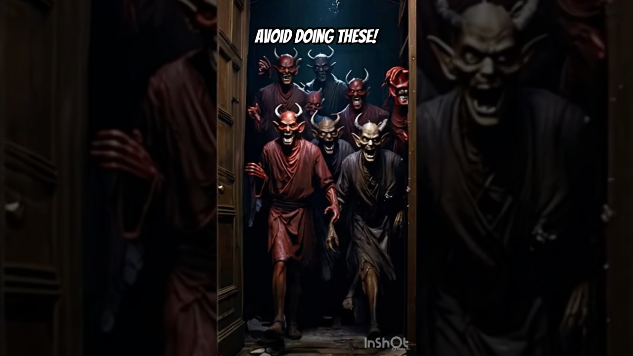 5 things that attract demons and evil spirits! Avoid falling into their trap!