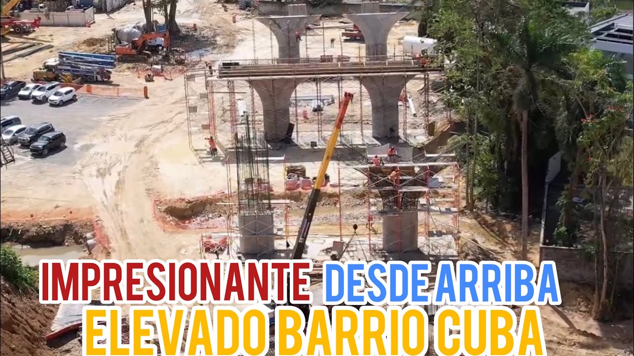 ELEVADO BARRIO CUBA ASÍ ESTA HOY. INCREIBLE DESDE ARRIBA