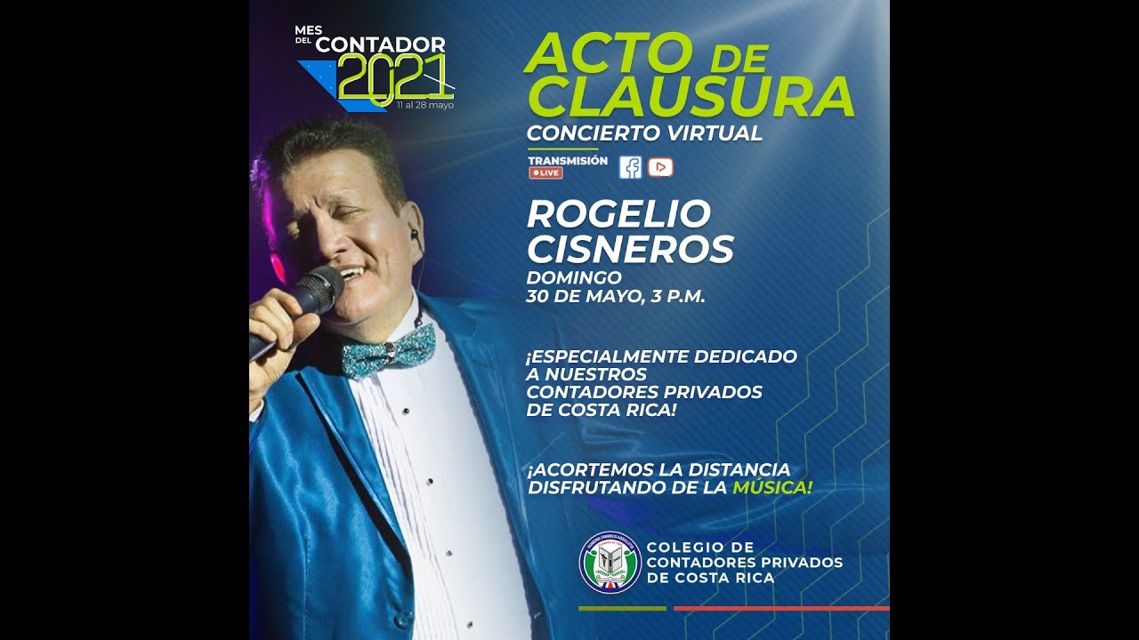 Evento de Clausura del Mes del Contador 2021 con Rogelio Cisneros