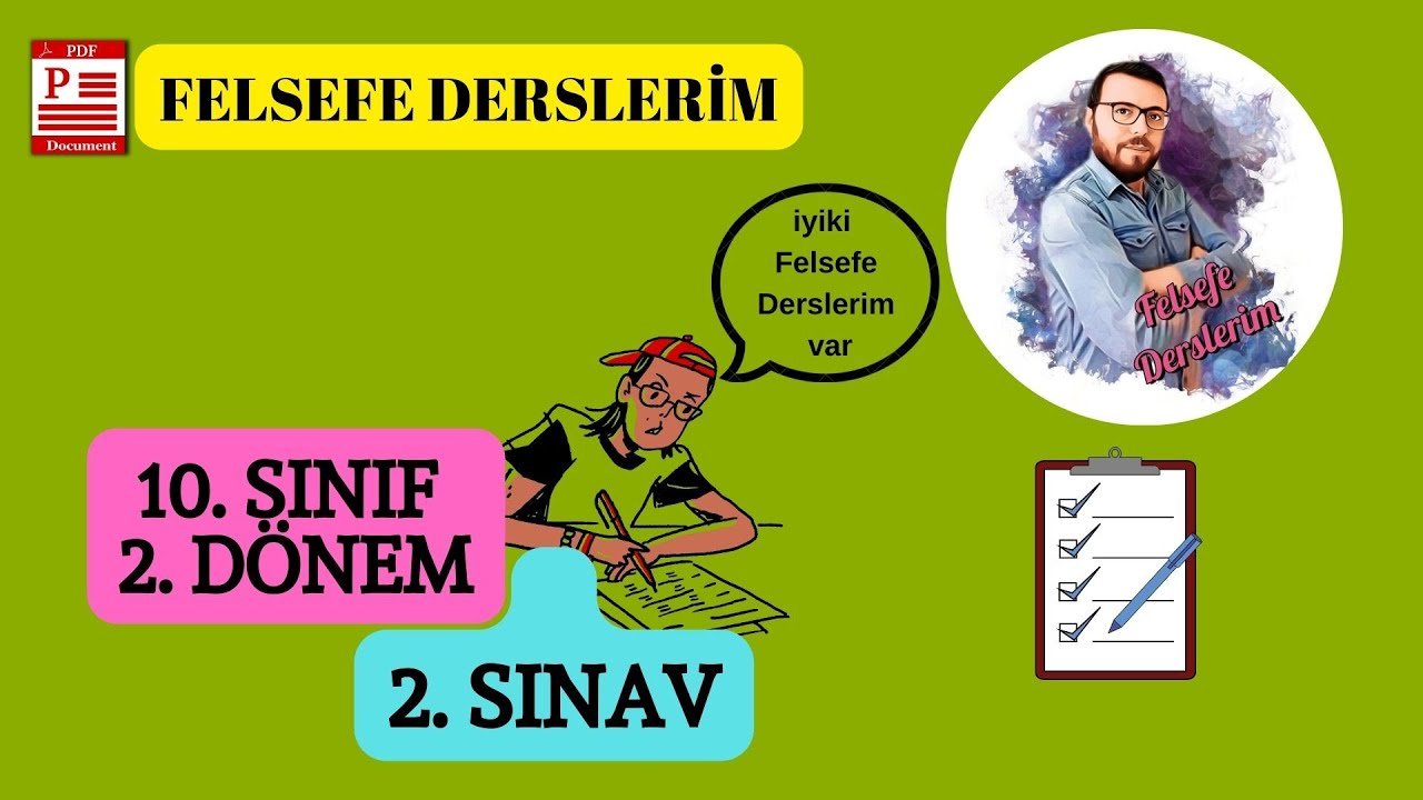 10.Sınıf Felsefe 2.Dönem 2.Yazılı