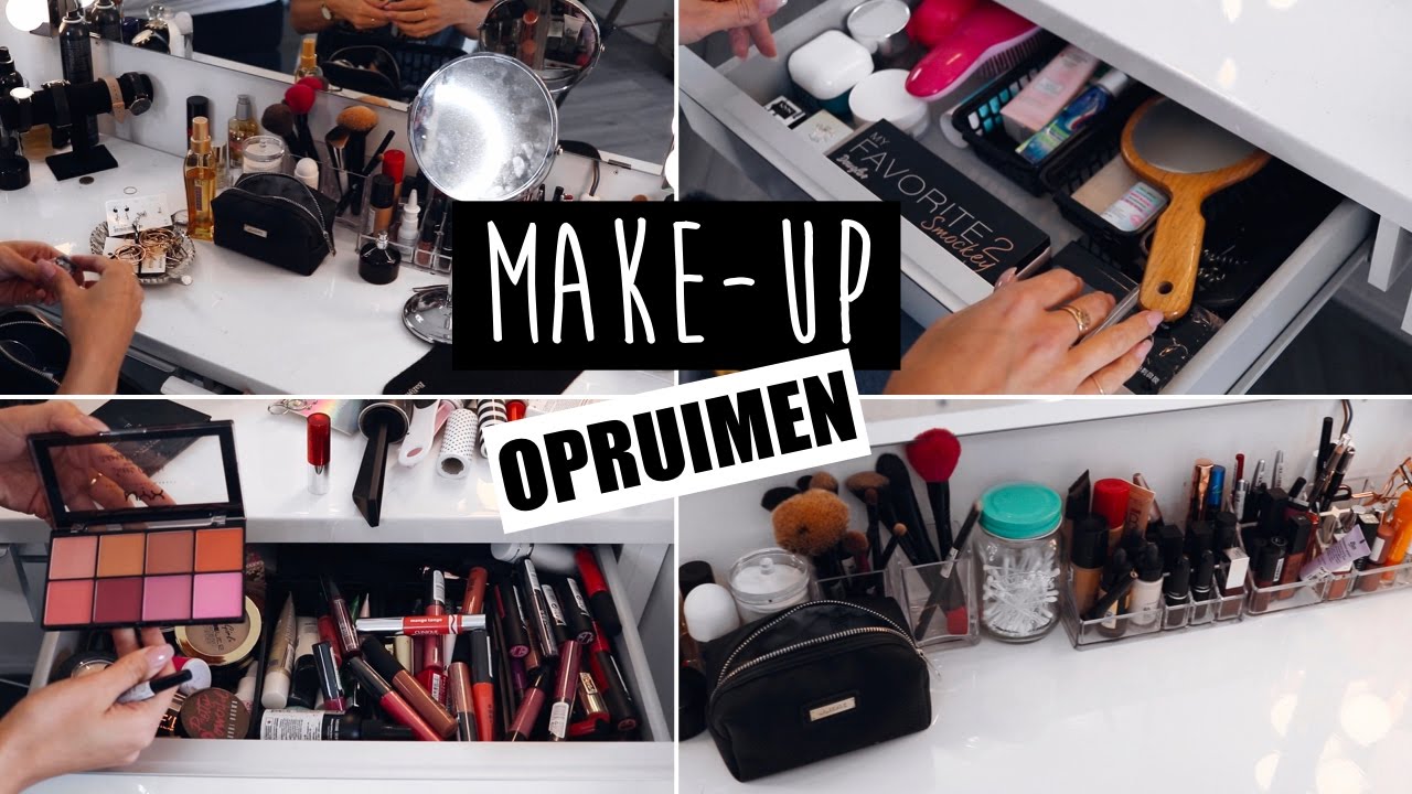 Make-up tafel opruimen! (+ winactie) | Paulien Tilstra