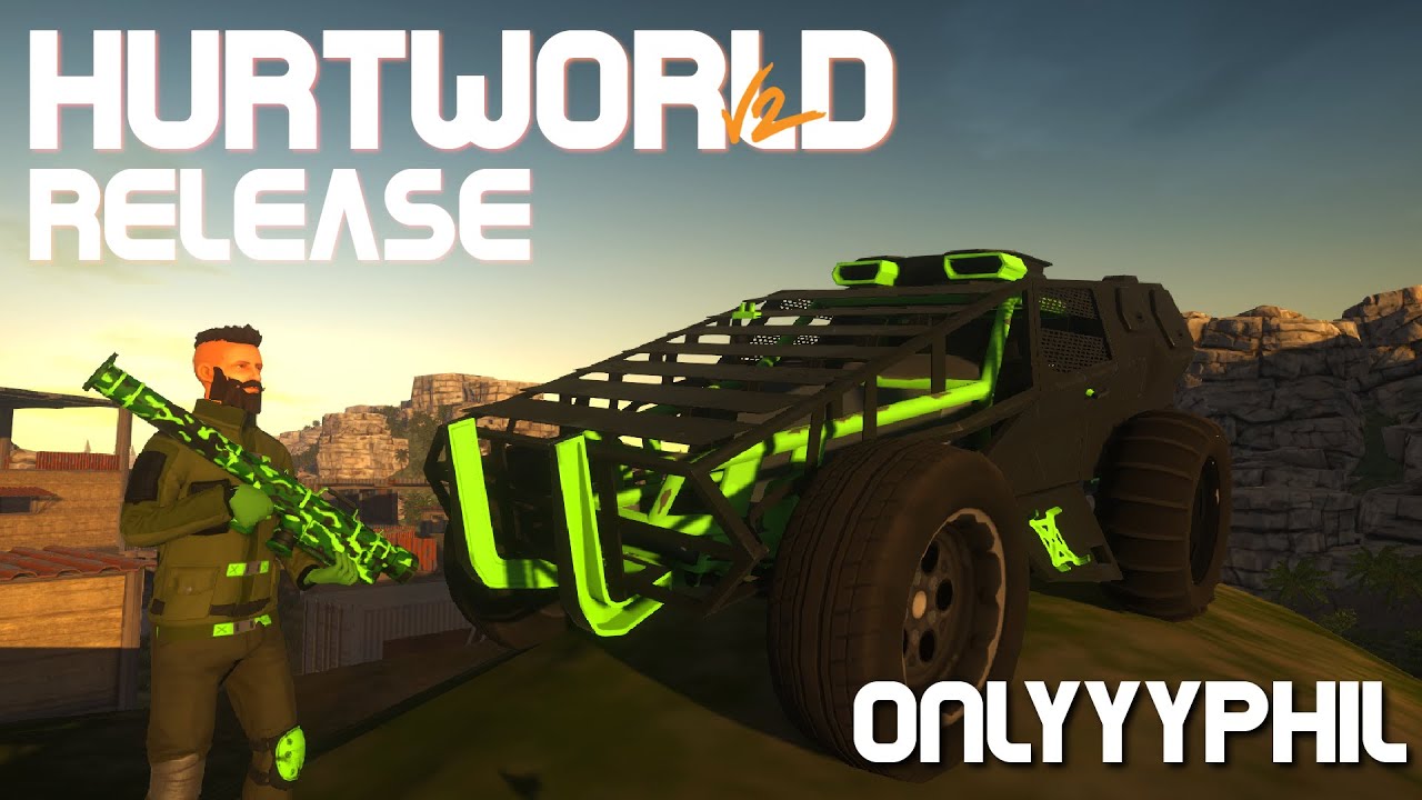 Hurtworld V2: EARLY ACCESS RELEASE! (PVP, C4, ROCKET LAUNCHER, FUNNY MOMENTS, HELI ACTION)