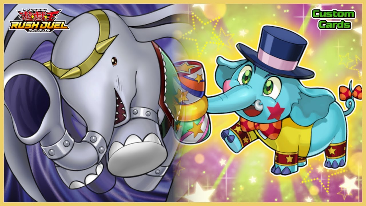 The Amazing Flying Elephant Circus ! [Custom Cards]