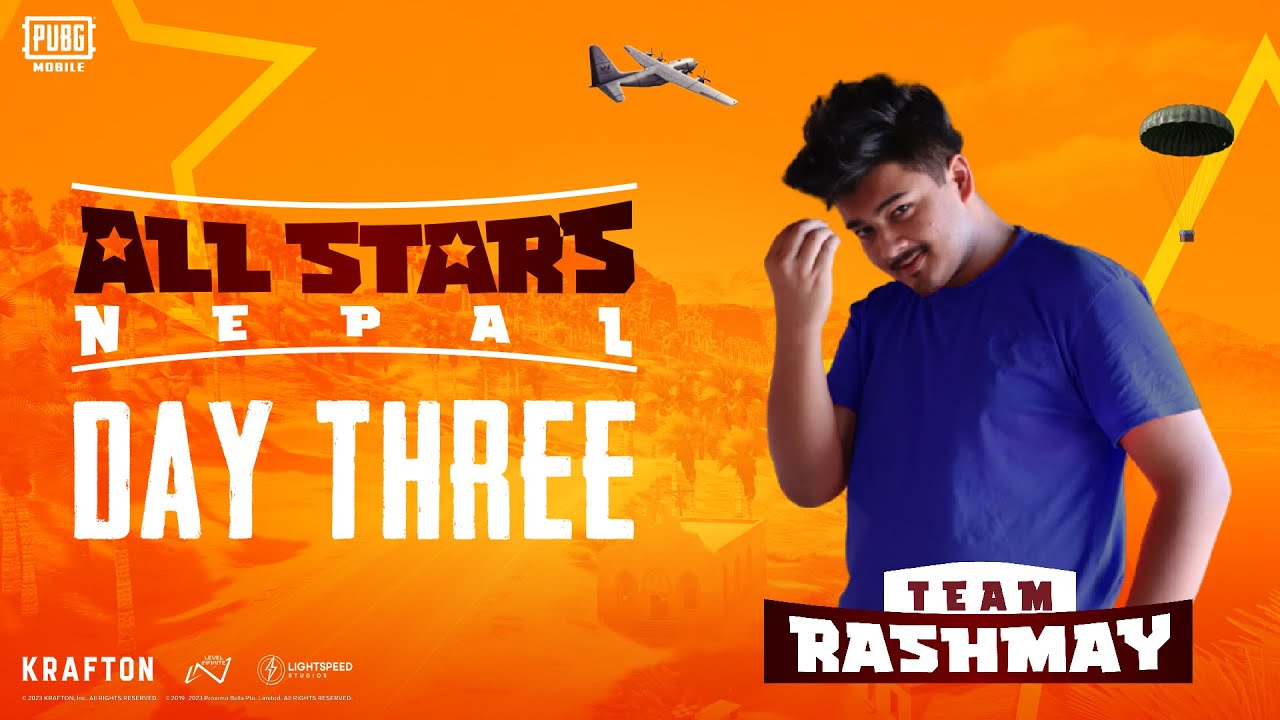 PUBG MOBILE All Stars Nepal | Day 3 | Team Rashmay POV | THE DAY OF COMEBACK |