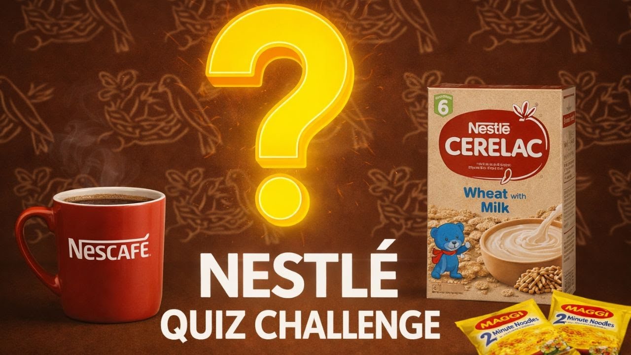 Nestlé Brand Quiz 🏭 | Can You Beat This Food Challenge? | QuizIQ