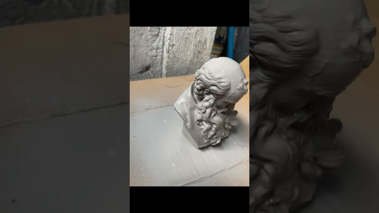 Printed 4yrs ago, model from thingiverse. (First time using primer) #3dprinting #3dprint #pla