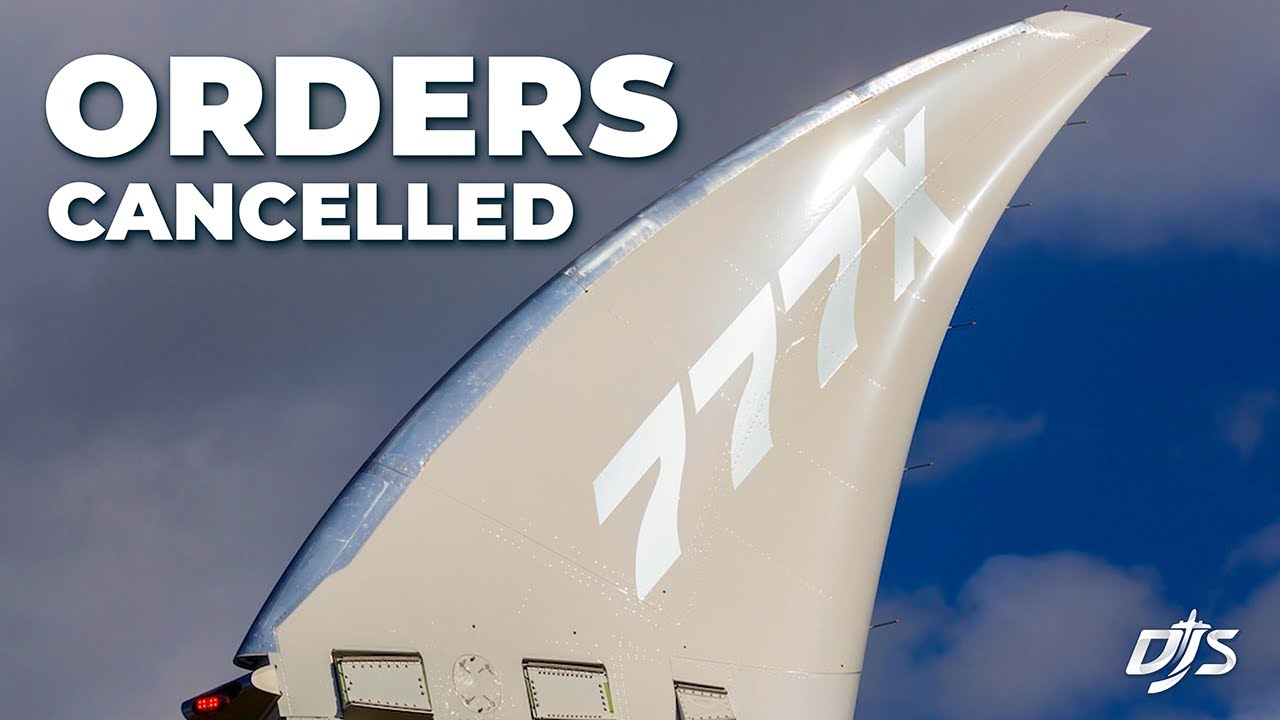 Заказы на самолеты Boeing 787 и 777X отменены.