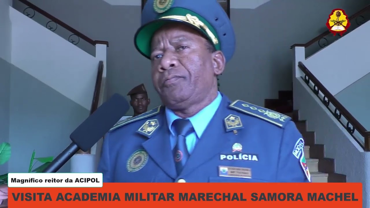 Magnífico Reitor da Acipol Visita Academia Militar Marechal Samora Machel