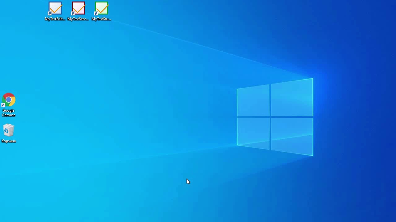 My test бойынша тест жасау