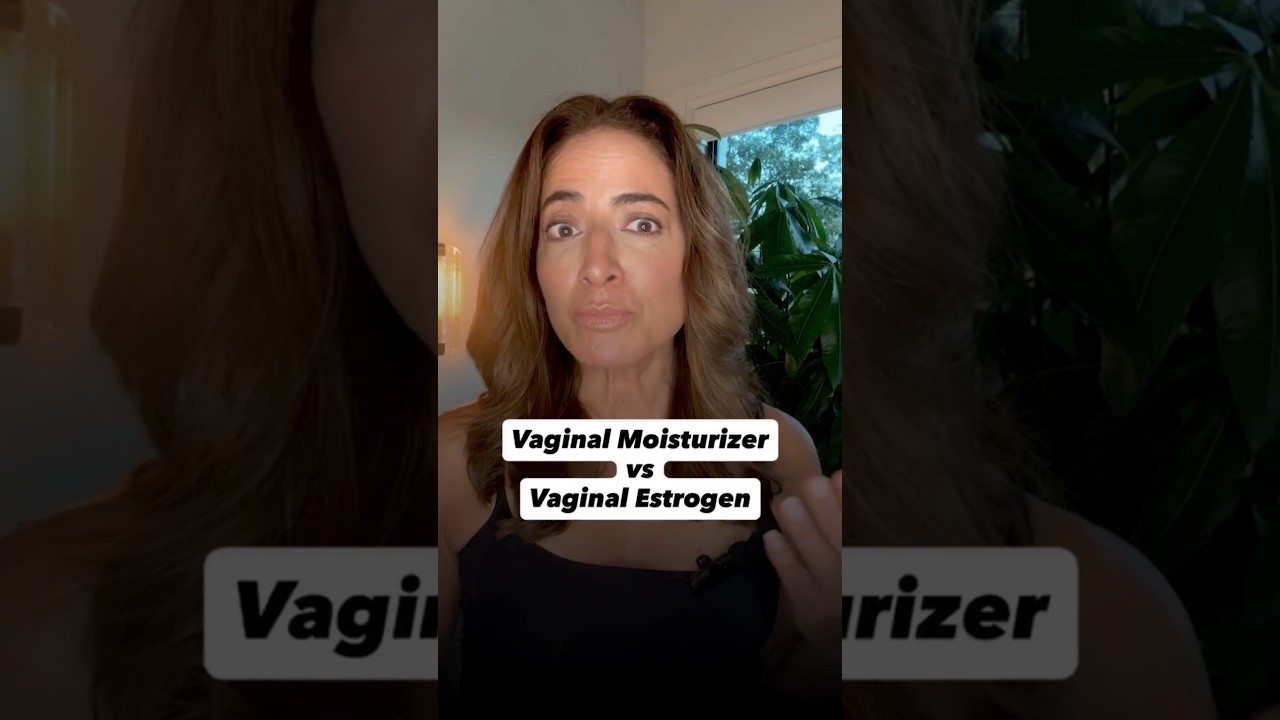 The difference between vaginal moisturizer and vaginal estrogen? One actually fixes the problem&hellip;�