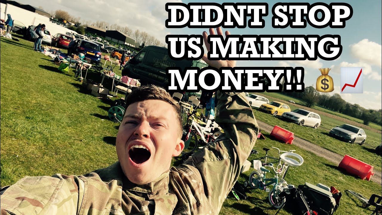 SELLING AT A BOOT-SALE IN ESSEX DURING A WEATHER WARNING!