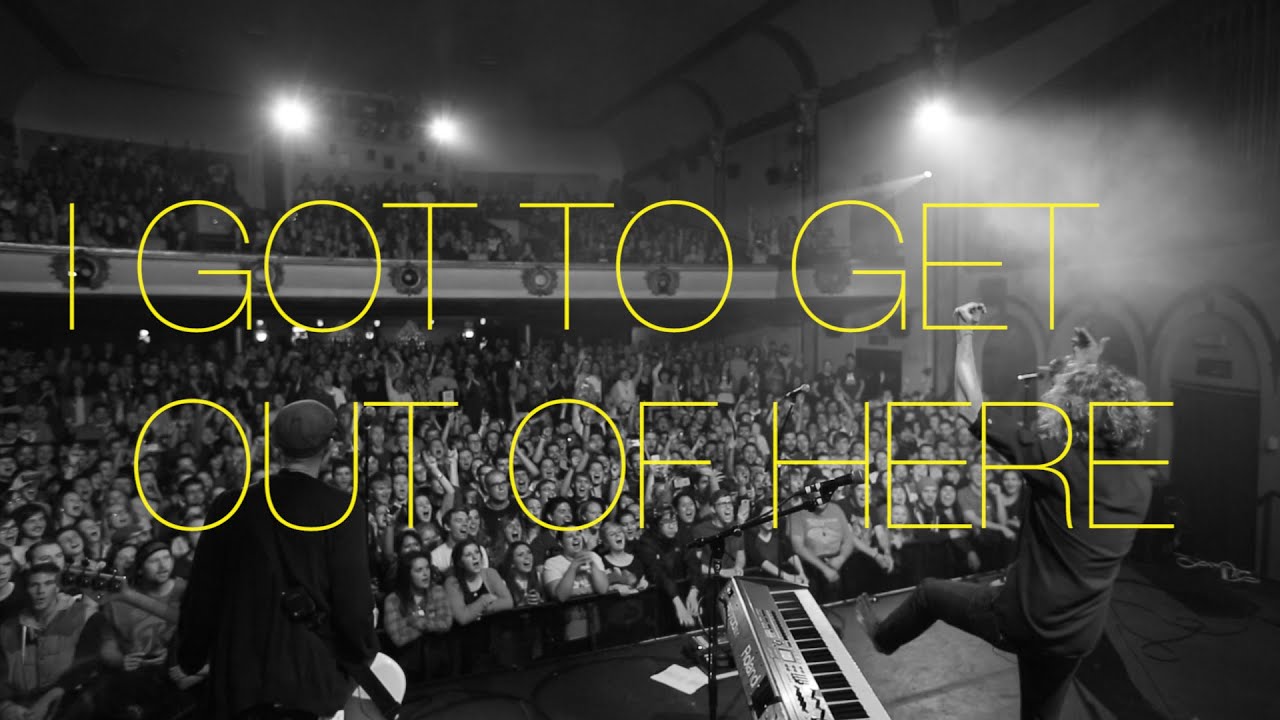 Relient K - Be My Escape (MMHMM 10th Anniversary Tour lyric video)