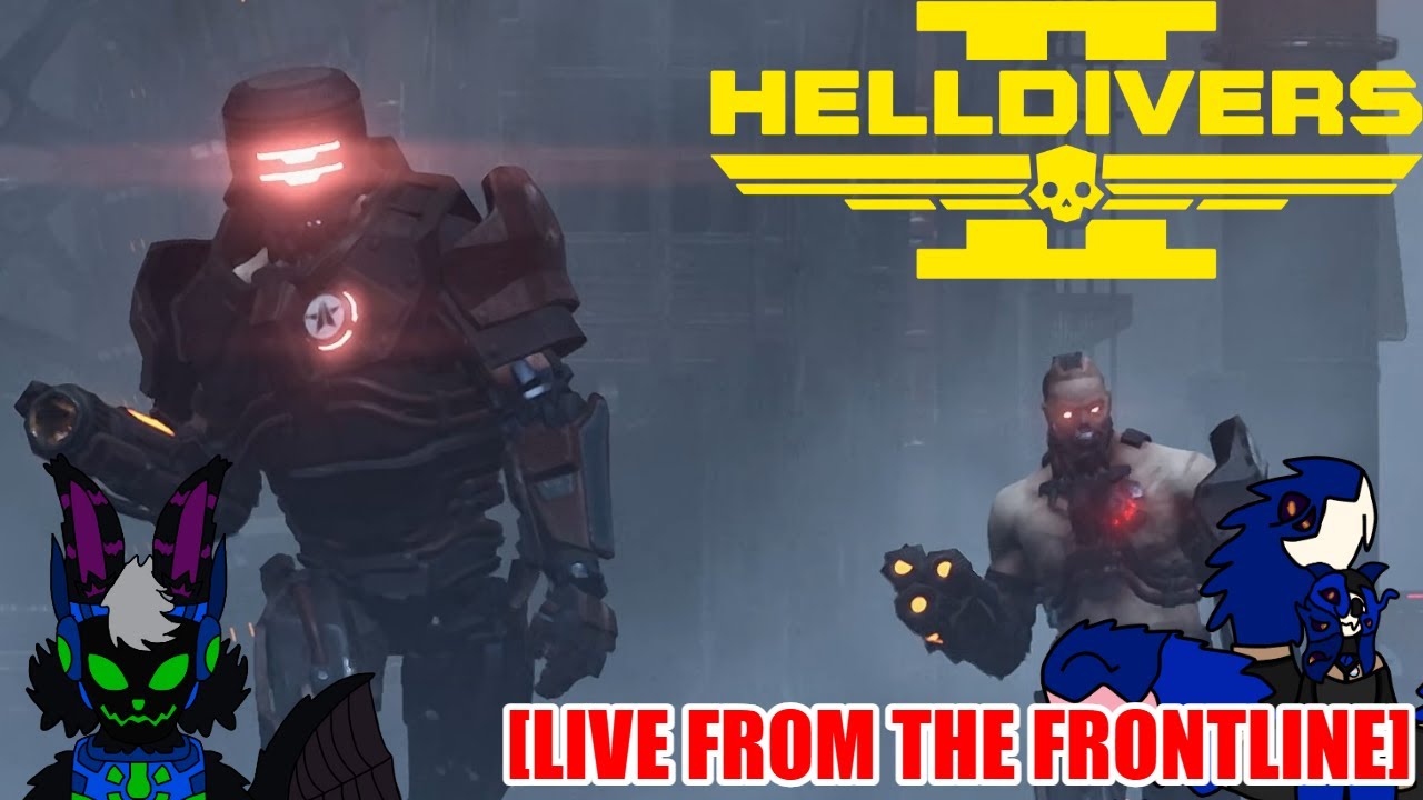 WE ARE ON THE FRONTLINE AT CYBERSTAN (With Velvet) | HELLDIVERS 2 [LIVE]